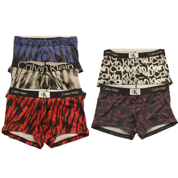 Calvin Klein Men's Cotton Stretch 5-Pack Low Rise Trunk - VC444