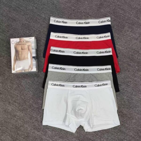 Calvin Klein Men's Cotton Stretch 5-Pack Low Rise Trunk - VC222