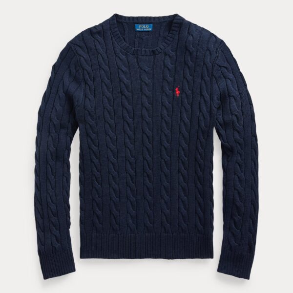 Ralph Lauren Cable-Knit Wool-Cashmere Sweater